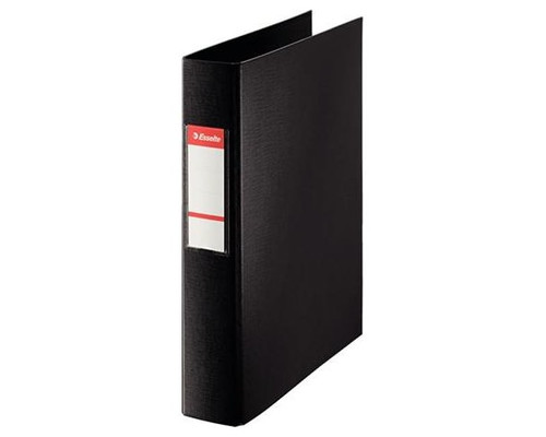 ESSELTE Carpeta PVC 2 anillas 40mm folio negro