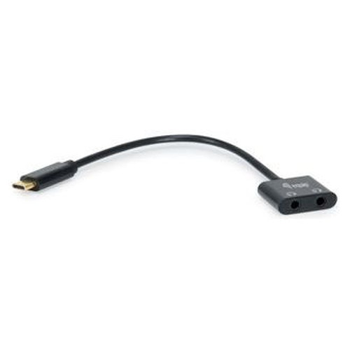 ADAPTADOR USB-C EQUIP A AUDIO DAC 2 JACK 3.5MM HEMBRA-SX61 ADAPTADOR USB-C EQUIP A AUDIO DAC 2 JACK 3.5MM HEMBRA