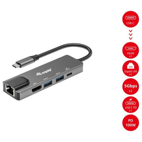 DOCKING USB-C EQUIP 133489 A 1xHDMI 4K 1xUSB-C PD 100W-SX25 DOCKING USB-C EQUIP 133489 A 1xHDMI 4K 1xUSB-C PD 100W