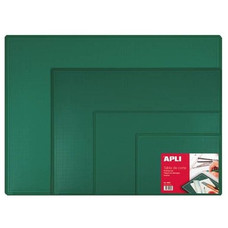 APLI Tabla de corte PVC 450x600x2mm A2 verde-IR30 APLI Tabla de corte PVC 450x600x2mm A2 verde