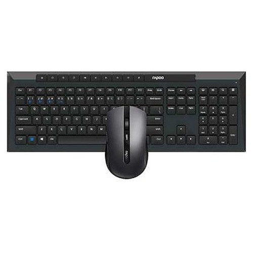 TECLADO Y MOUSE RAPOO WIRELESS Y BLUETOOTH 8210M