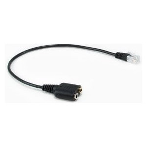 ADAPTADOR RJ9 A 3.5MM PARA CONEXION DE HEADSETS A-SX58 ADAPTADOR RJ9 A 3.5MM PARA CONEXION DE HEADSETS A
