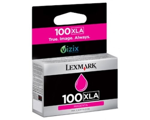 LEXMARK CARTUCHO INYECCION TINTA MAGENTA Nº100 XLA VIZIX