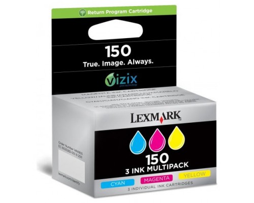 Lexmark Pack 4 cartuchos (CMYK) Retornables 150