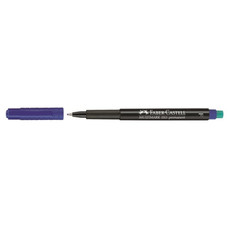 FABER-CASTELL Rotulador permanente Faber-Castell Multimark trazo 0,6mm azul-IR26 FABER-CASTELL Rotulador permanente Faber-Castell Multimark trazo 0,6mm azul