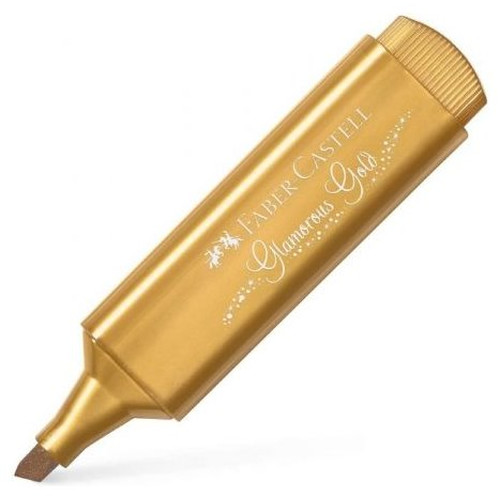 FABER-CASTELL Marcador fluorescente Textliner 1546 metallic oro-IR28 FABER-CASTELL Marcador fluorescente Textliner 1546 metallic oro