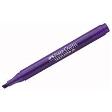 FABER-CASTELL Marcador fluorescente Textliner 38 violeta-IR23 FABER-CASTELL Marcador fluorescente Textliner 38 violeta