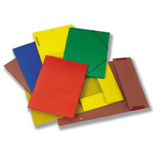 FABRISA Carpeta gomas y 3 solapas Classic folio verde-IR39 FABRISA Carpeta gomas y 3 solapas Classic folio verde