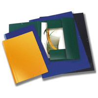 FABRISA CARPETA DIBUJO GOMAS Y 3 SOLAPAS A3 NEGRO