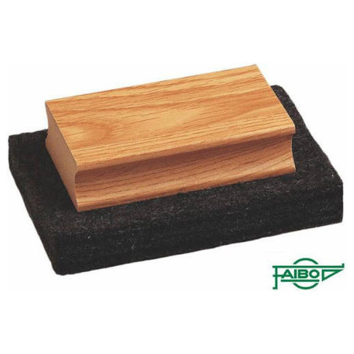 FAIBO Borrador pizarra de tiza 12x8x1,6cm-IR13 FAIBO Borrador pizarra de tiza 12x8x1,6cm