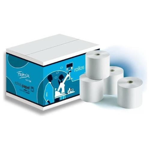 FABRISA Paq.10 rollos 2h papel autocopiativo 70x65mm diam mandril 12mm-IR25 FABRISA Paq.10 rollos 2h papel autocopiativo 70x65mm diam mandril 12mm