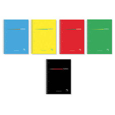 PACSA Cuaderno Premium A5- 5x5 160h 70g colores surtidos-IR21 PACSA Cuaderno Premium A5- 5x5 160h 70g colores surtidos