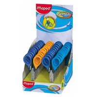MAPED TIJERAS ESCOLARES SENOFT 13CM COLORES SURTIDOS