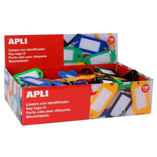 APLI C.100 llaveros Apli colores surtidos-IR30 APLI C.100 llaveros Apli colores surtidos