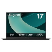 LG Gram 17Z90T Intel Core Ultra 7 255H Portátil 43,2 cm (17") WQXGA 32 GB LPDDR5x-SDRAM 1 TB SSD Wi-Fi 7 (802.11be) Windows 11 Home Español Negro (Espera 4 dias)
