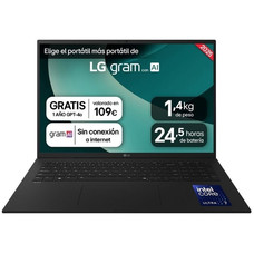 PORTATIL LG GRAM U7-258V 32GB 1TB 17"WQXGA W11H