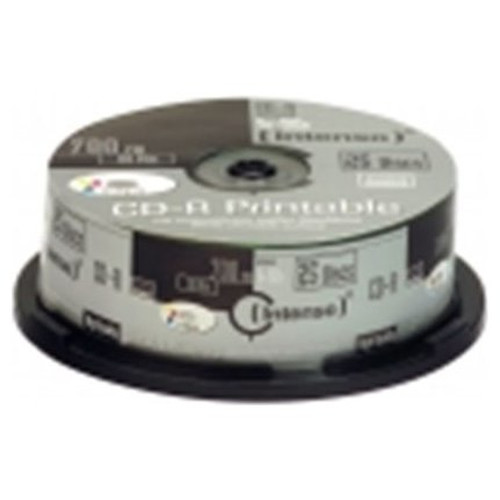 Intenso CD-R 700MB 52x Printable Tarrina 25Uds-IA30 Intenso CD-R 700MB 52x Printable Tarrina 25Uds