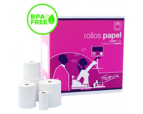 ROLLO TERMICO 57X35X12MM SIN BISFENOL A FABRISA 18115. (MIN10) (Espera 4 dias)