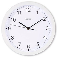 HAMA Reloj de Pared Elba, Blanco