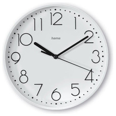 HAMA Reloj de Pared Salina, Blanco
