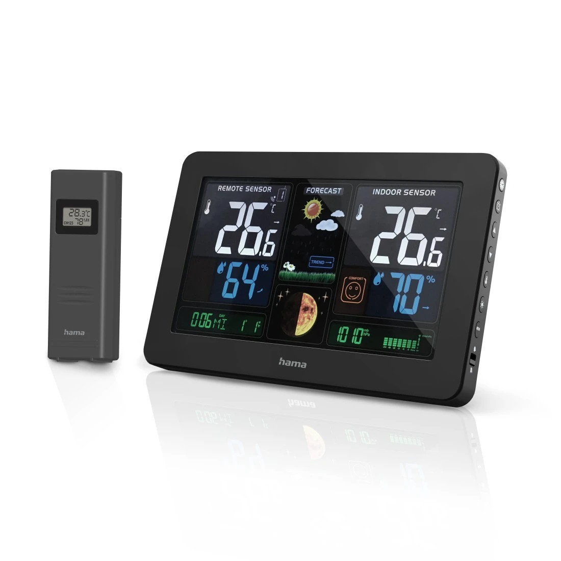 ESTACION METEREOLOGICA HAMA PREMIUM PRONOSTICO DEL-SX30 ESTACION METEREOLOGICA HAMA PREMIUM PRONOSTICO DEL