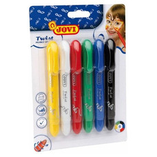 JOVI BL.6 STICKS MAQUILLAJE TWIST COLORES SURTIDOS