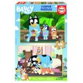 PUZZLE MADERA BLUEY 2X16 PIEZAS  EDUCA BORRAS 19406 EDUCA 19406 (Espera 4 dias)