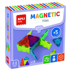 CAJA BLOQUES MAGNETICOS TRANSPARENTES 18PCS APLI 19419 (Espera 4 dias)-SX9,900 CAJA BLOQUES MAGNETICOS TRANSPARENTES 18PCS APLI 19419 (Espera 4 dias)