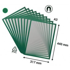 PACK DE 10 MARCOS MAGNETO PRO A3 COLOR VERDE TARIFOLD 195245 (Espera 4 dias)-SX30 PACK DE 10 MARCOS MAGNETO PRO A3 COLOR VERDE TARIFOLD 195245 (Espera 4 dias)
