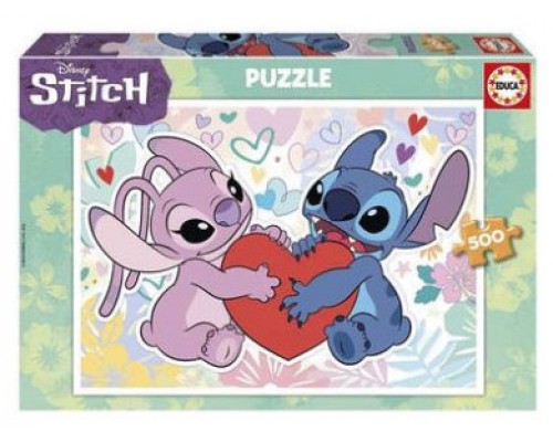 CAJA PUZZLE 500 DISNEY STITCH EDUCA BORRAS 19911 (Espera 4 dias)