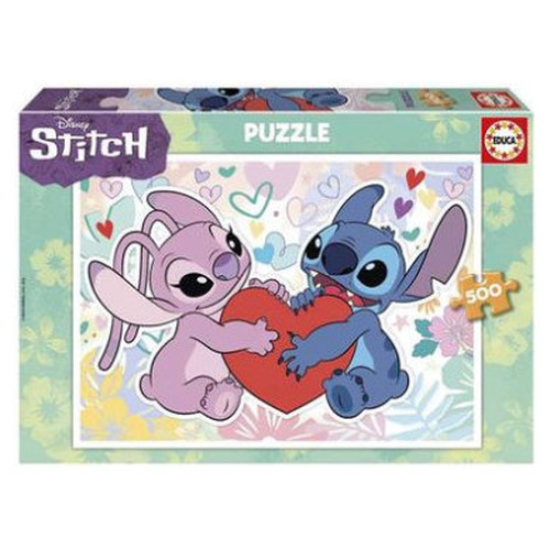 CAJA PUZZLE 500 DISNEY STITCH EDUCA BORRAS 19911 (Espera 4 dias)-SX24 CAJA PUZZLE 500 DISNEY STITCH EDUCA BORRAS 19911 (Espera 4 dias)