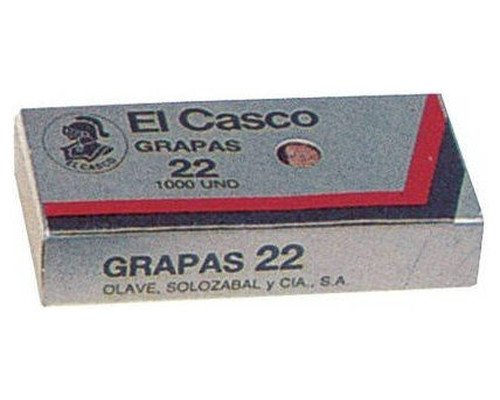 EL CASCO C.1000 grapas galvanizadas 22