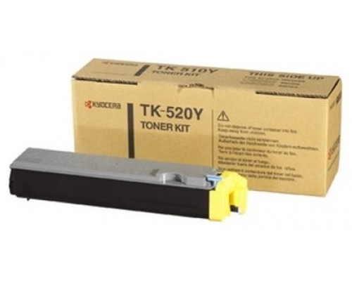 KYOCERA FS-C5015N Toner Amarillo TK-520Y