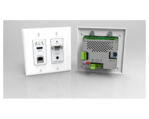 KRAMER AVSM HDMI, VGA, RS-232, ETH & AUDIO HDBASET TX ACTIVE WALL PLATE - WP-20/EU(B)-86 (20-80332190) (Espera 4 dias)