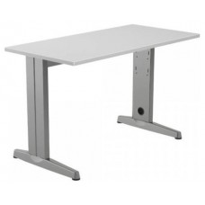 MESA DE OFICINA SERIE METAL 120X60 GRIS / GRIS ROCADA 2000AC02 (Espera 4 dias)