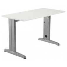 MESA DE OFICINA SERIE METAL 120X60 GRIS / BLANCO ROCADA 2000AC04 (Espera 4 dias)