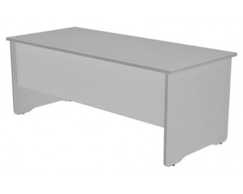 MESA DE OFICINA SERIE WORK 180X80 GRIS / GRIS ROCADA 2003AB02 (Espera 4 dias)