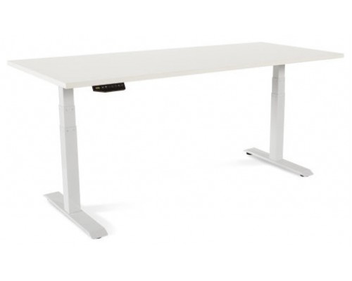 MESA 180CM REGULABLE EN ALTURA ELECTRICAMENTE. TABLERO COLOR BLANCO ROCADA 2003XCR04 (Espera 4 dias)