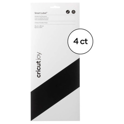 Cricut Smart Label etiqueta autoadhesiva Permanente Negro 4 pieza(s) (Espera 4 dias)-SX25 Cricut Smart Label etiqueta autoadhesiva Permanente Negro 4 pieza(s) (Espera 4 dias)