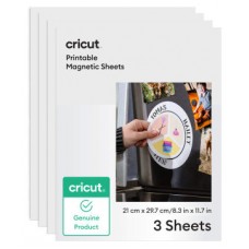 CRICUT PRINTABLE MAGNET SHEETS A4 (3) WHITE (Espera 4 dias)