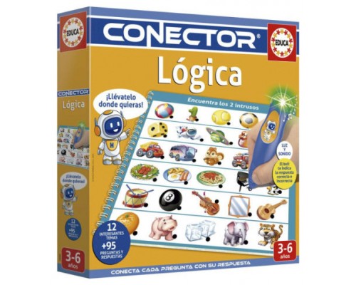 JUEGO EDUCATIVO CONECTOR LOGIC (MULTI) EDUCA 20393 (Espera 4 dias)-SX30 JUEGO EDUCATIVO CONECTOR LOGIC (MULTI) EDUCA 20393 (Espera 4 dias)