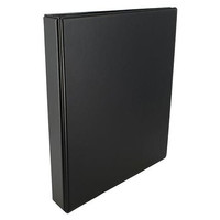 GRAFOPLAS Carpeta PVC 2 anillas 25mm cuarto negro