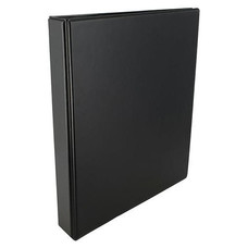 GRAFOPLAS Carpeta PVC 2 anillas 25mm cuarto negro-IR40 GRAFOPLAS Carpeta PVC 2 anillas 25mm cuarto negro
