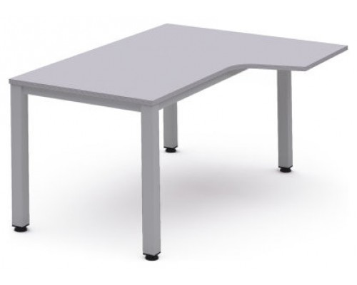 MESA DE OFICINA SERIE EXECUTIVE FORMA L DERECHA 180X120 GRIS / GRIS ROCADA 2052AD02 (Espera 4 dias)