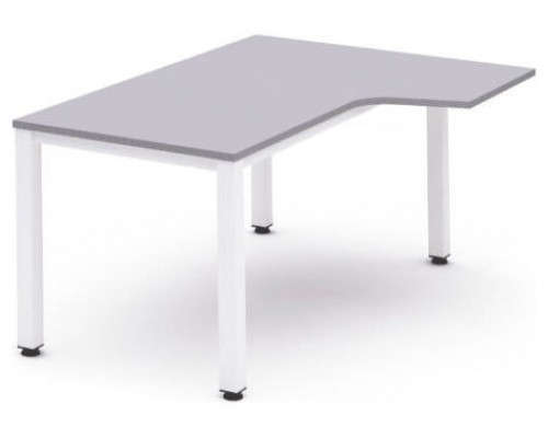 MESA DE OFICINA SERIE EXECUTIVE FORMA L DERECHA 180X120 BLANCO/GRIS ROCADA 2052AM02 (Espera 4 dias)