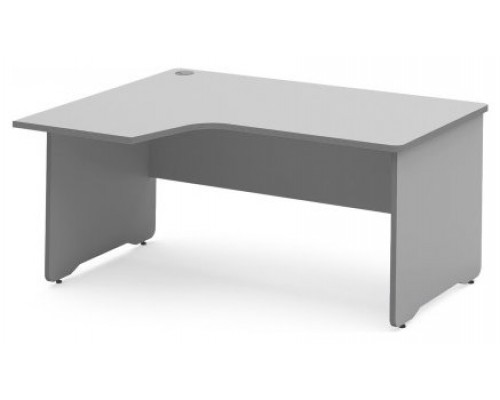 MESA DE OFICINA SERIE WORK CON FORMA DE L IZQUIERDA 180X120 GRIS / GRIS ROCADA 2054AB02 (Espera 4 dias)