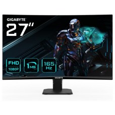 GIGABYTE Monitor de juego GS27F 27" FHD - 1920 x 1080 (FHD), 165Hz, 1ms, 300 cd/m², FreeSync Premium, compatible con HDR, HDMI 2.0, DisplayPort 1.4 (Espera 4 dias)