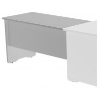 ALA PARA MESA DE OFICINA SERIE WORK 100X60 GRIS / GRIS ROCADA 2102AN02V24 (Espera 4 dias)