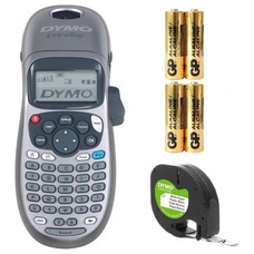 DYMO Rotuladora LETRATAG LT100H PORTATIL SILVER (INCLUYE PILAS)-IR25 DYMO Rotuladora LETRATAG LT100H PORTATIL SILVER (INCLUYE PILAS)