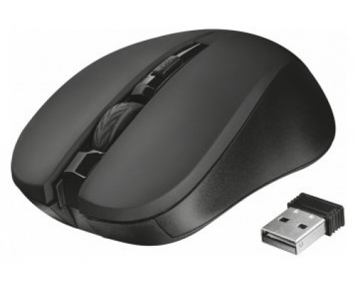 Mouse Trust Wireless Mydo Silent Black Alcance 10m